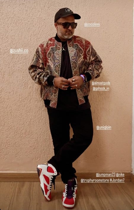 Mihir Joshi In Pashmina Shawl Bomber