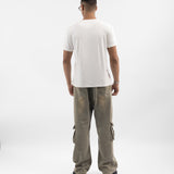 Caged Reflection in White