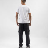 Zushii Mens White Brag Print Tshirt