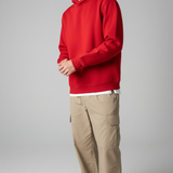 Super Soft Red Hot Mercerised Fleece Sweatshirt