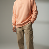 Luxe Coral Fade Sweatshirt