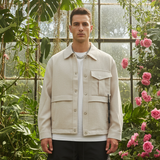 Verdant Weave Chore Jacket