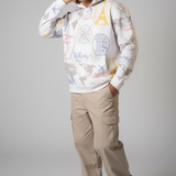 His Stamp Stories Fleece Sweatshirt