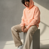 Luxe Coral Fade Sweatshirt