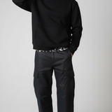 Hammered Rib Fleece Sweatshirt
