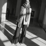 Handcrafted Dark Rum Fur Muffler